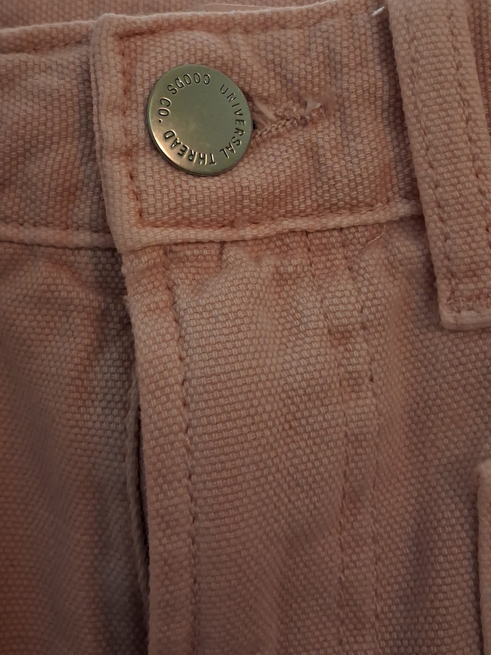 👖🌹Universal Thread Cotton Denim Jeans - Dusty Rose - Juniors Sz. 17🌹👖 - Picture 3 of 10